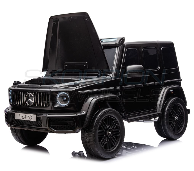 Ηλεκτροκίνητο Αυτοκίνητο Mercedes-Benz G63 AMG Original License - 24V - Μαύρο | Skorpion Wheels - 52470651