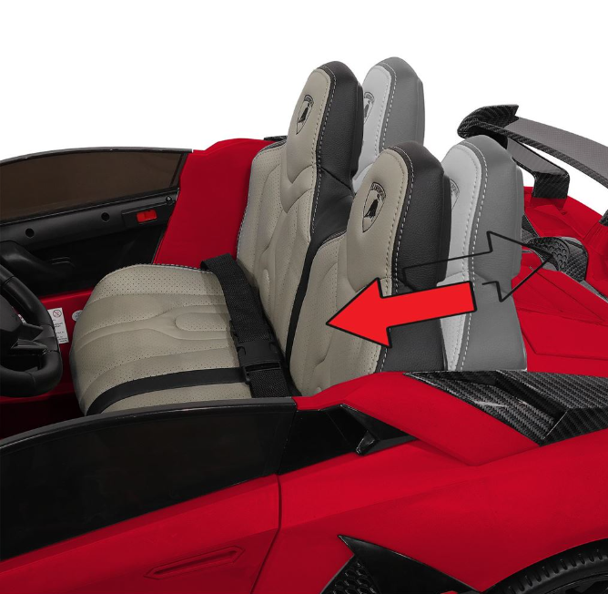 Ηλεκτροκίνητο Αυτοκίνητο Lamborghini Aventador SVJ Original License - 24V - Κόκκινο | Skorpion Wheels