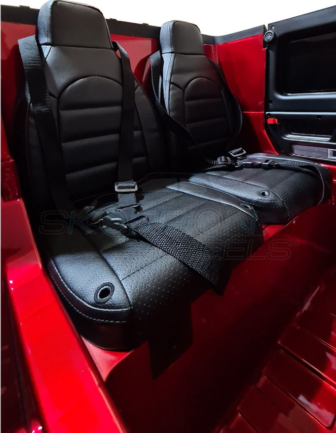 Ηλεκτροκίνητο Αυτοκίνητο Mercedes-Benz G63 AMG Original License - 24V - Μαύρο | Skorpion Wheels