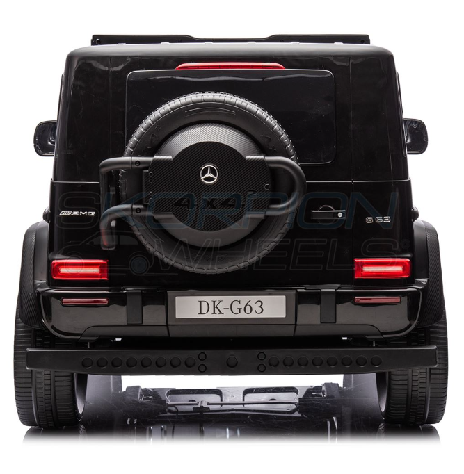 Ηλεκτροκίνητο Αυτοκίνητο Mercedes-Benz G63 AMG Original License - 24V - Μαύρο | Skorpion Wheels - 52470651