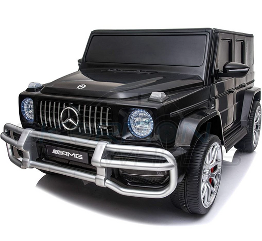 Ηλεκτροκίνητο Αυτοκίνητο Mercedes-Benz G63 AMG Original License - 24V - Μαύρο | Skorpion Wheels