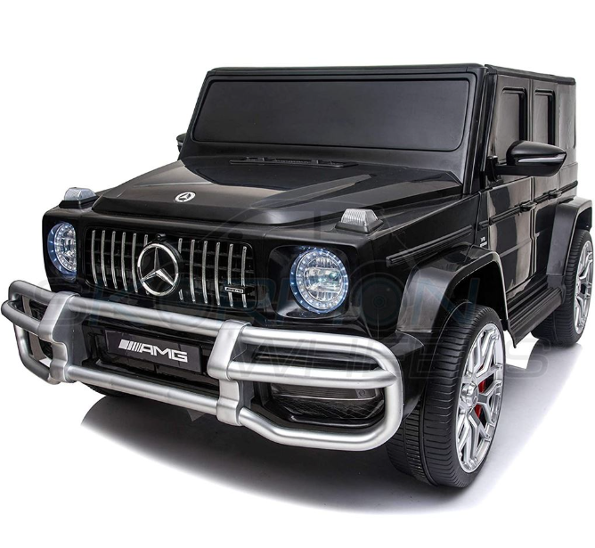 Ηλεκτροκίνητο Αυτοκίνητο Mercedes-Benz G63 AMG Original License - 24V - Μαύρο | Skorpion Wheels