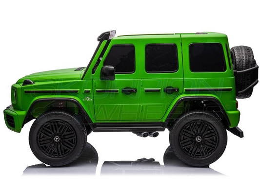 Ηλεκτροκίνητο Αυτοκίνητο Mercedes-Benz G63 AMG Original License - 24V - Πράσινο | Skorpion Wheels