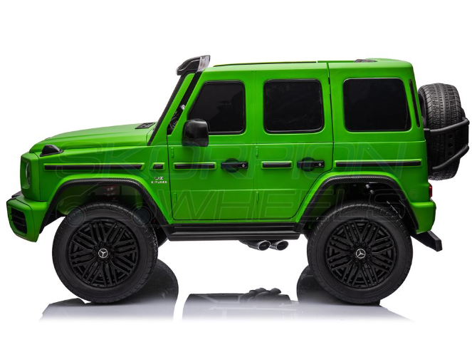 Ηλεκτροκίνητο Αυτοκίνητο Mercedes-Benz G63 AMG Original License - 24V - Πράσινο | Skorpion Wheels