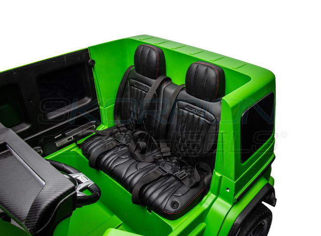 Ηλεκτροκίνητο Αυτοκίνητο Mercedes-Benz G63 AMG Original License - 24V - Πράσινο | Skorpion Wheels