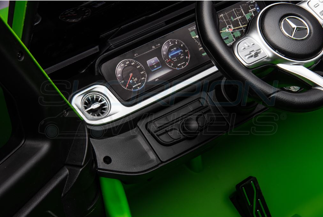 Ηλεκτροκίνητο Αυτοκίνητο Mercedes-Benz G63 AMG Original License - 24V - Πράσινο | Skorpion Wheels